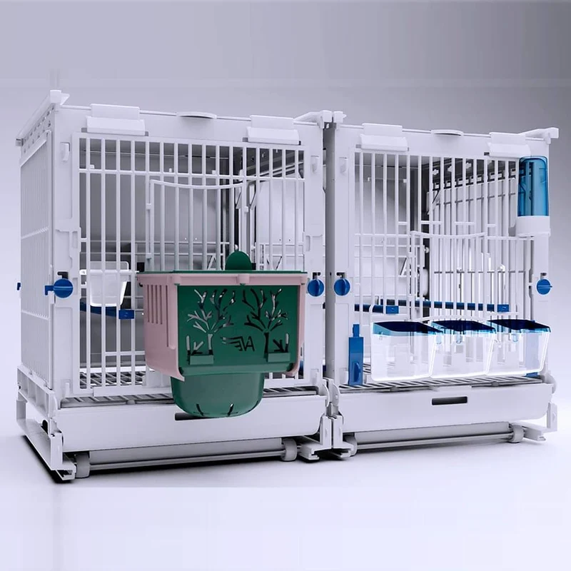 Cage d'élevage en plastique - MA Cage - Moldes Ave