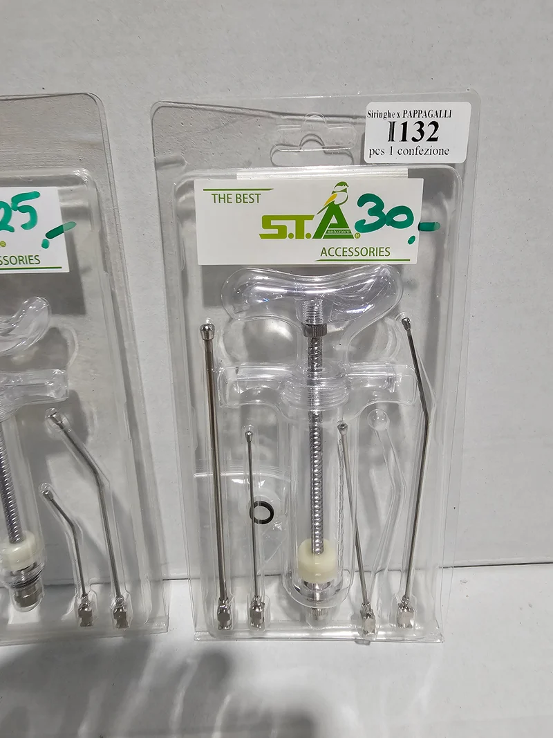 STA-I132 Kit d'alimentation pour perroquets / Seringue + Aiguilles