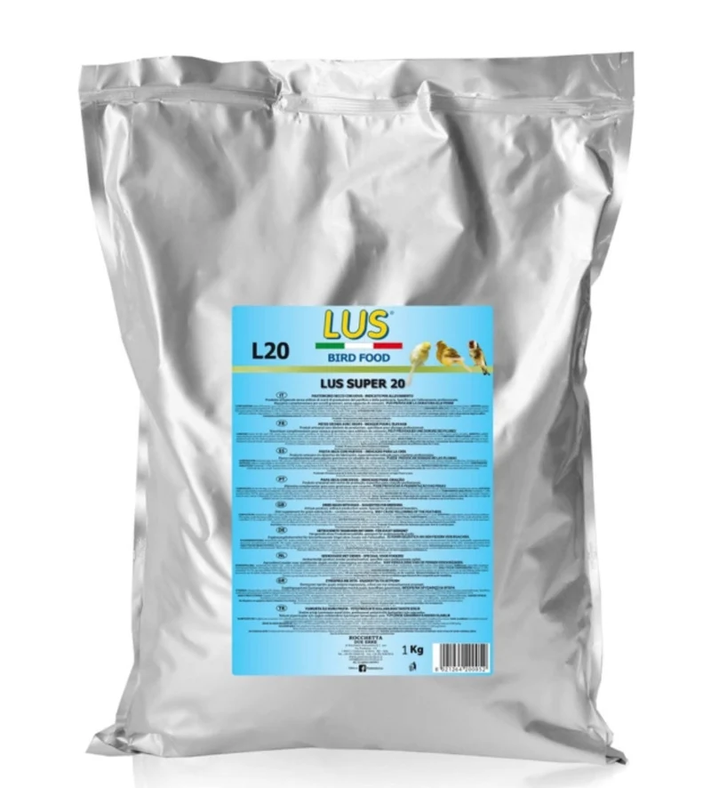 LUS L20 Nourriture aux œufs, 20 % de protéines - 500 grammes