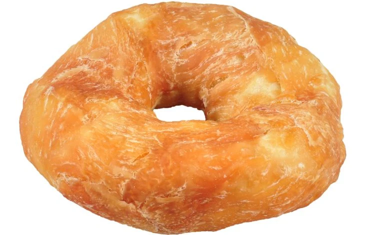 Anneau à mâcher Donut, saveur poulet 10cm 110 grammes