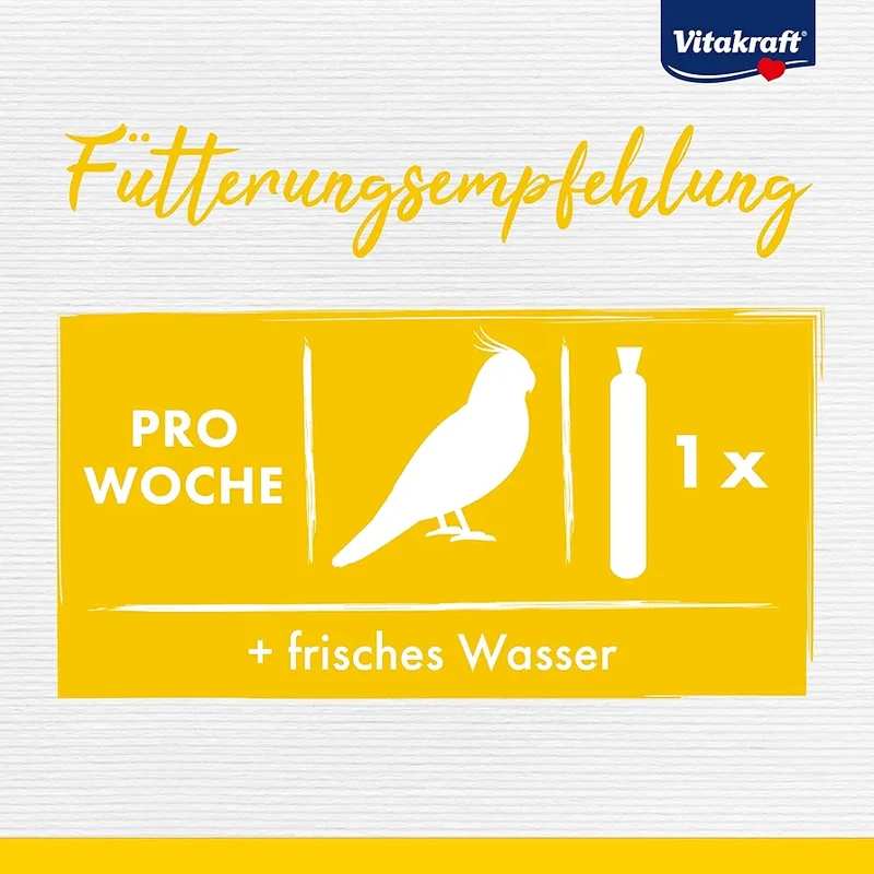 Calopsitte Vitakraft Kräcker® au miel et à l'eucalyptus, 2 pièces