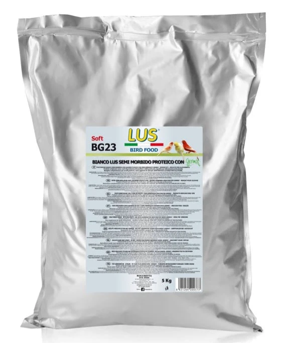 LUS BG23 Bianco Eggfood 5kg + Germix