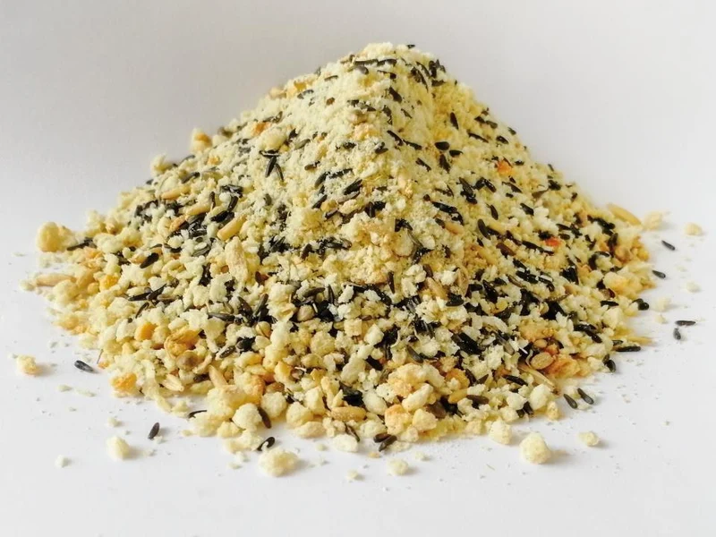 LUS BGDRY Pâtée aux oeufs blanche sèche 1kg + Germix