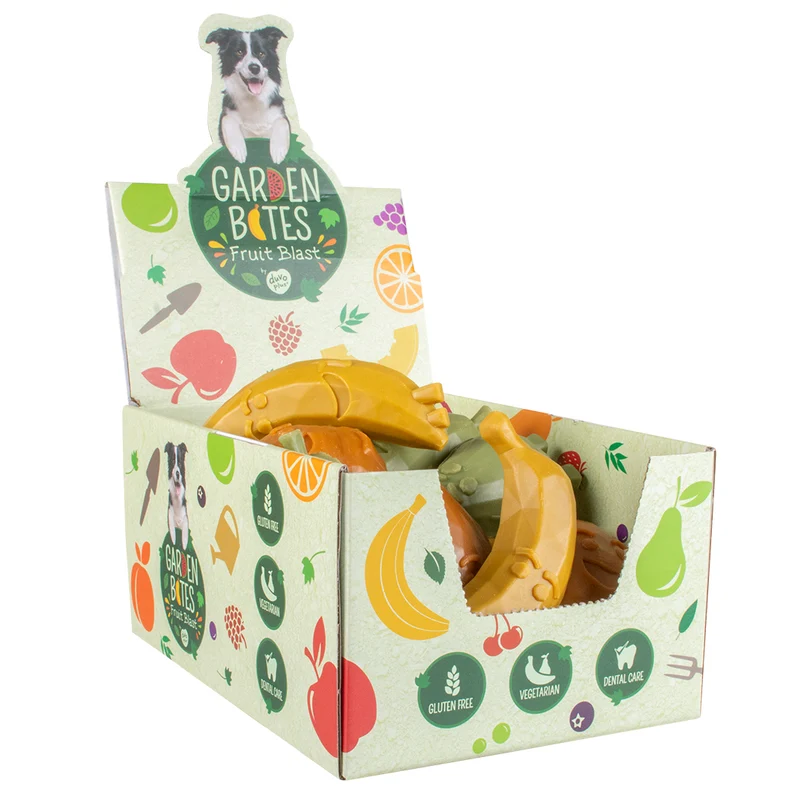 Garden bites fruity friends couleurs mélangées 12,50cm - 1 pièce