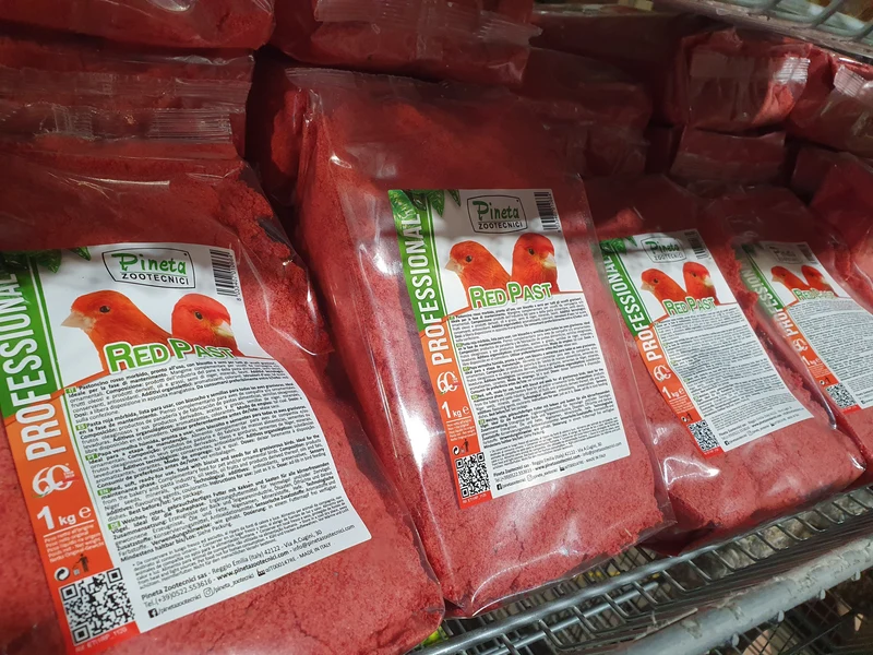 Pâtée aux oeufs en vrac Redpast (+ bêta-carotène, canthaxanthine) 1kg