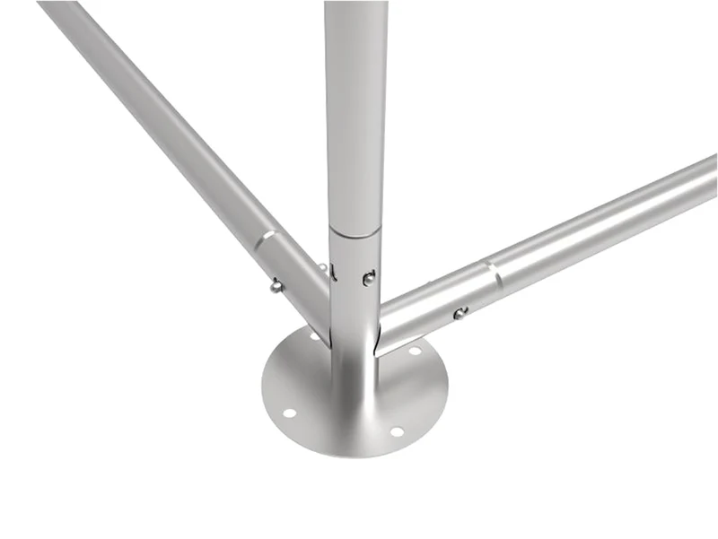 COMPTOIR POULET METAL AVEC BÂCHE 250CM