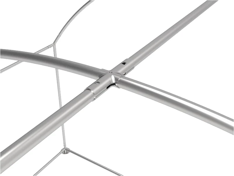 COMPTOIR POULET METAL AVEC BÂCHE 250CM