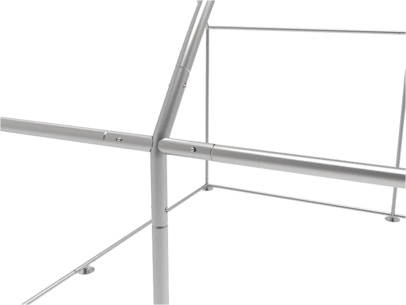 COMPTOIR POULET METAL AVEC BÂCHE 250CM