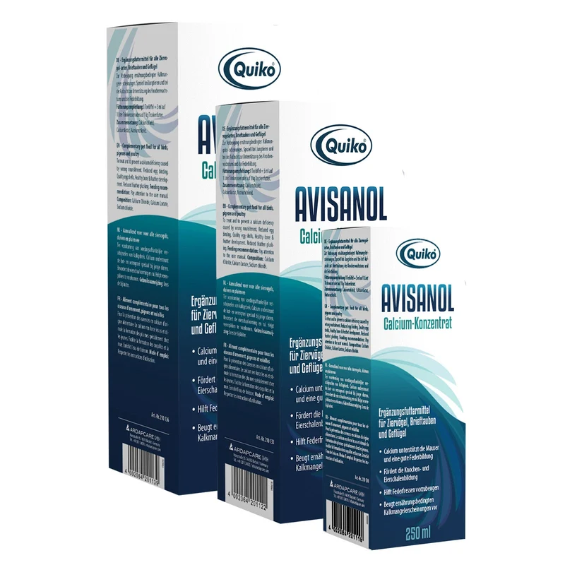 Avisanol (Préparation concentrée de calcium) 250ml - Quiko