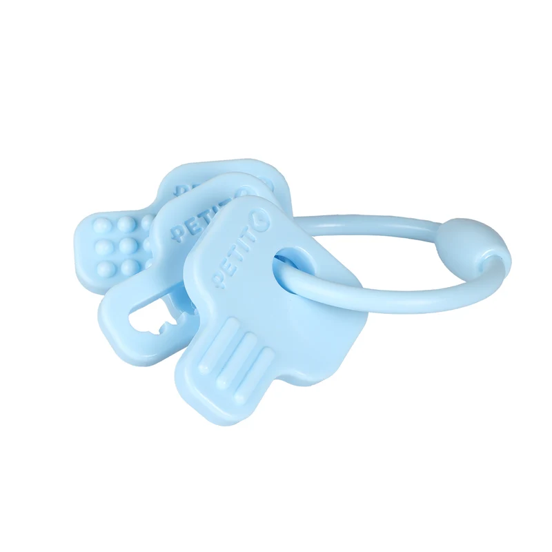 Petit jouet à mâcher cléo bleu