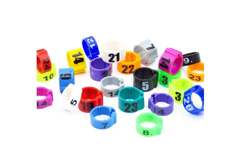 Anneaux EZ Click (9 mm) avec chiffres (1-25)