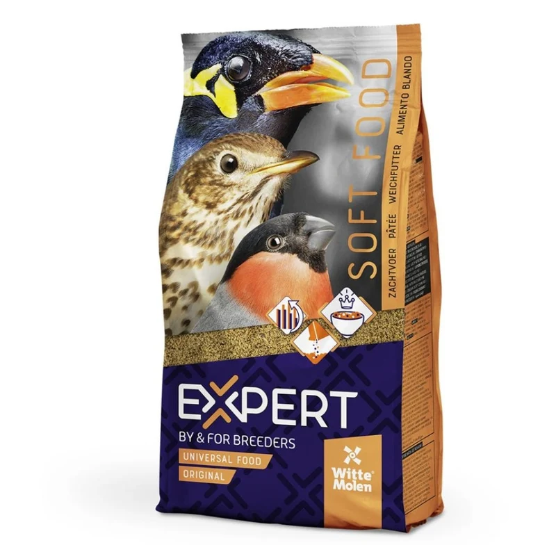 EXPERT Aliment universel Next Generation 1kg (pâté d'insectes) - Witte Molen