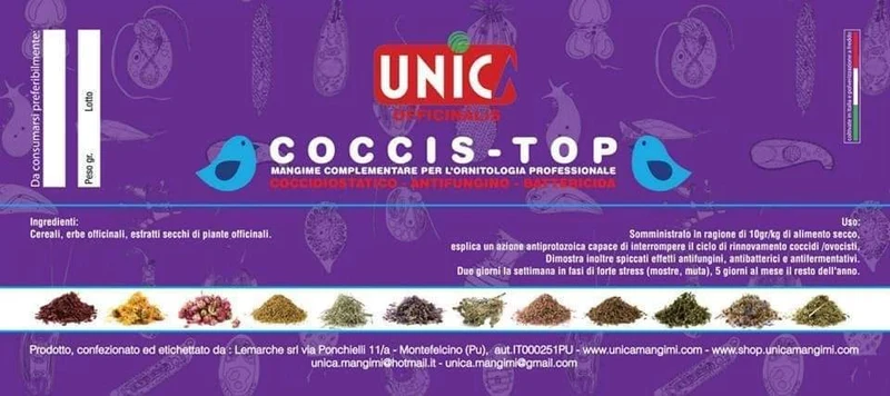 Coccis-Top 100 Gramme - Anti-Coccidiose - Unique