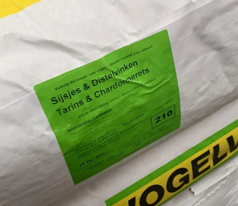 Tarin & Chardonnerets 5kg - Hobbyfarm Hoebregts