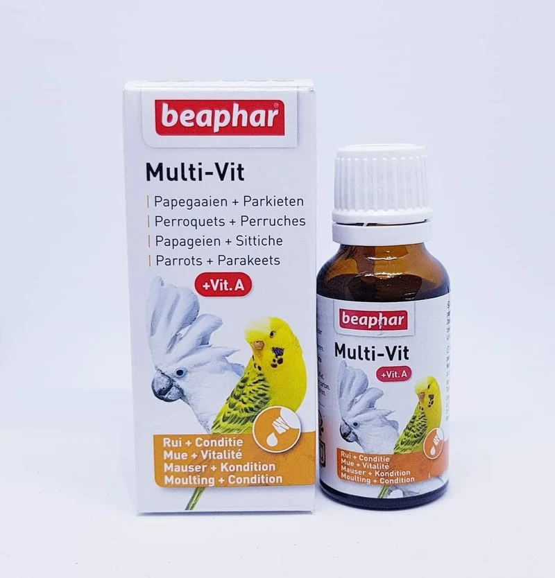 Multi-Vit Perroquet Perruches 50ml - Beaphar