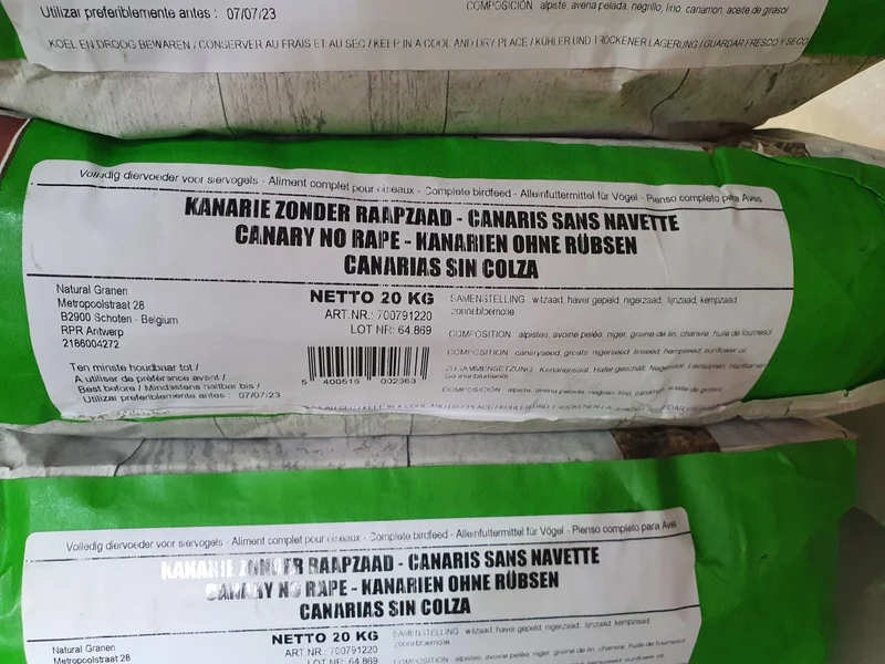 Mélange de qualité King Canary sans colza 1 kg