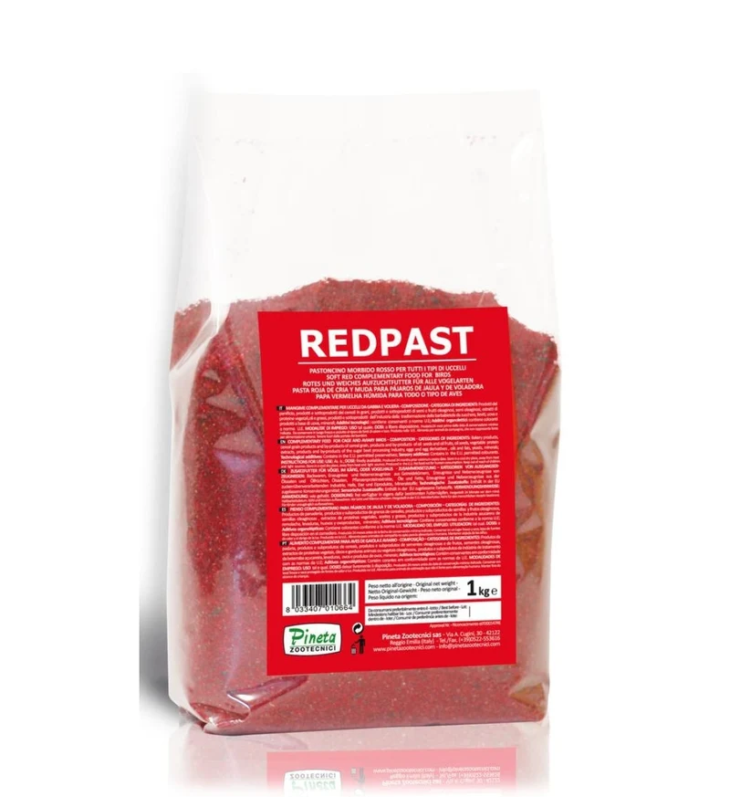 Pâtée aux œufs en vrac Redpast (+ bêta-carotène, canthaxanthine) 400 gr