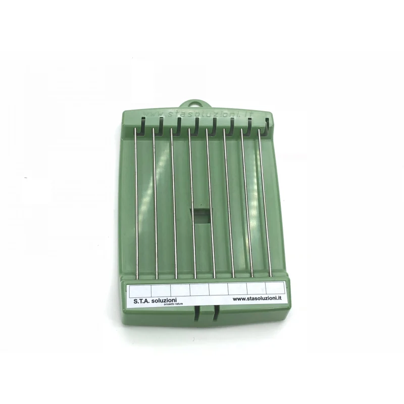 Porte-bagues beige (pour ranger les bagues d'oiseaux) STA