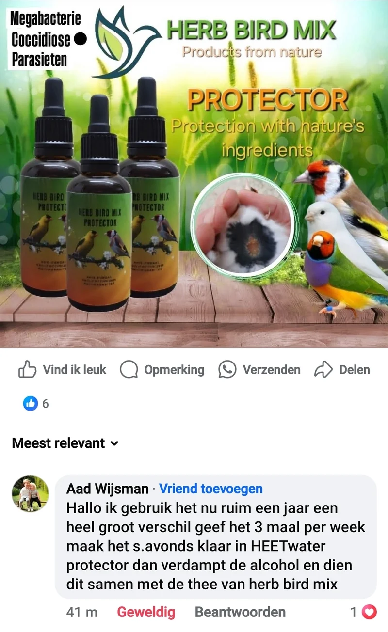 Protecteur 50 ml - 3 en 1 (*) - Protection totale - Mélange d'herbes et d'oiseaux