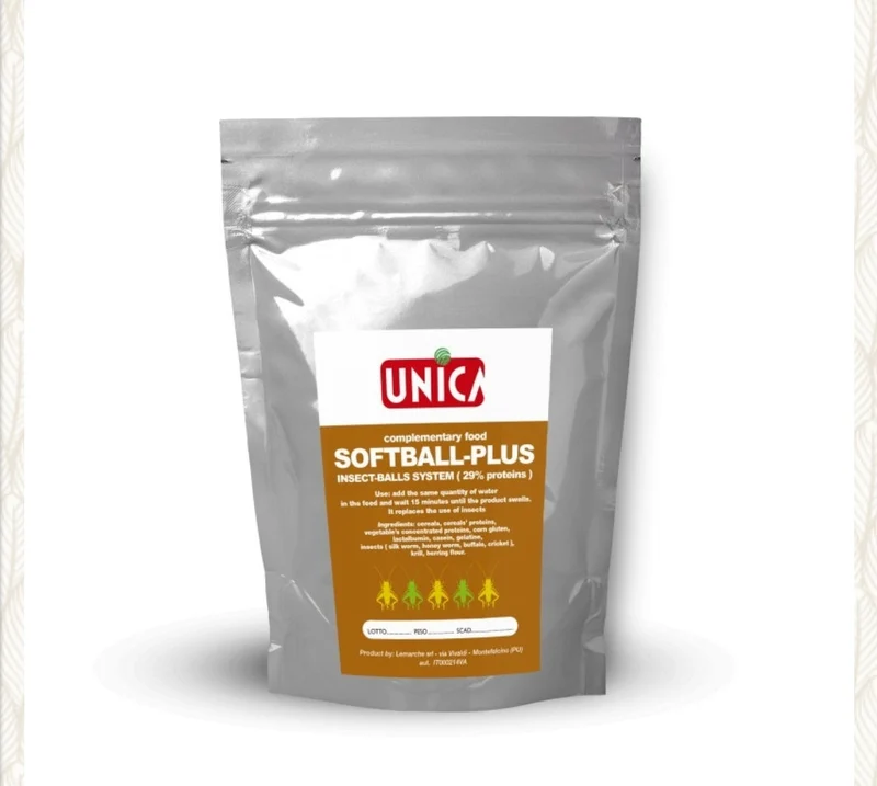 Softball Plus 250 grammes (Insectes) 29% de Protéines (Alternative aux Insectes Congelés)