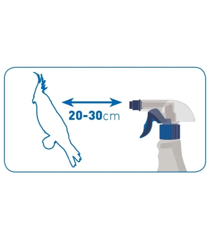 Gâchette de douche d'oiseau 500ML