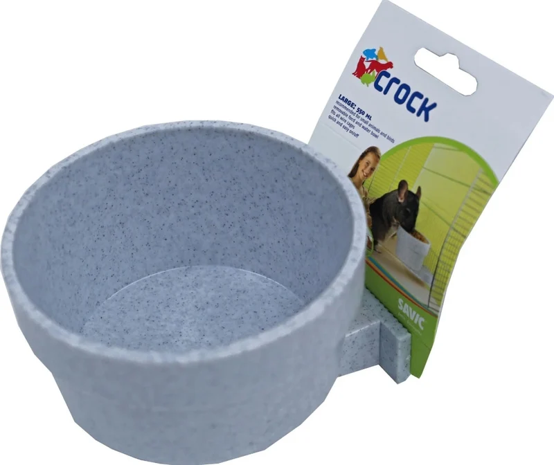Gamelle universelle Savic (en grès) - Avec support - 300 ml