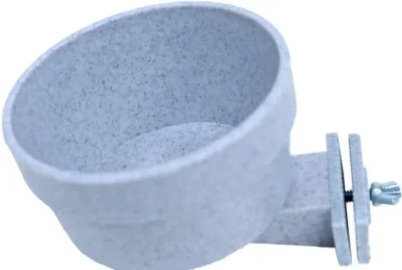 Gamelle universelle Savic (en grès) - Avec support - 300 ml