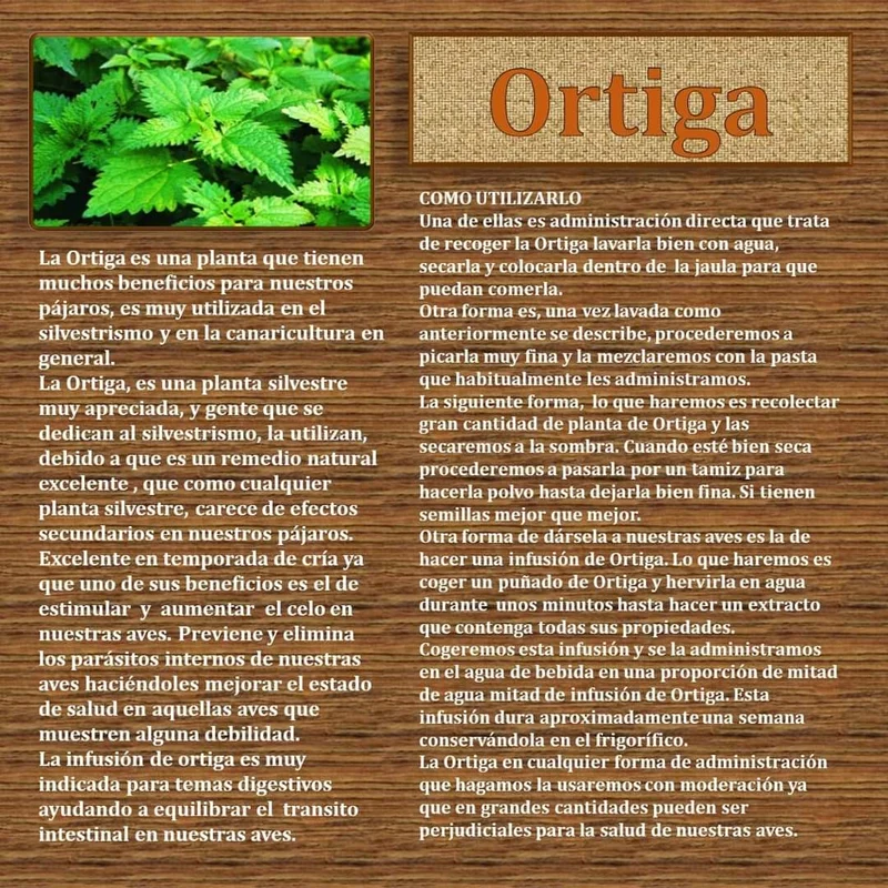 ORTICA Ortie en poudre 150 grammes - Pineta Zootecnisi