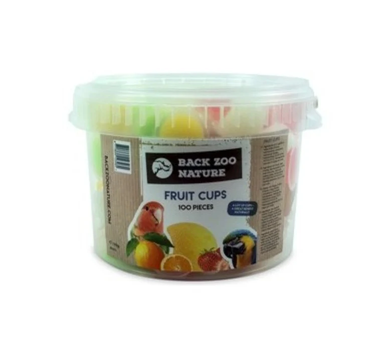 Seau de mélange de fruits 100 pièces - Back Zoo Nature