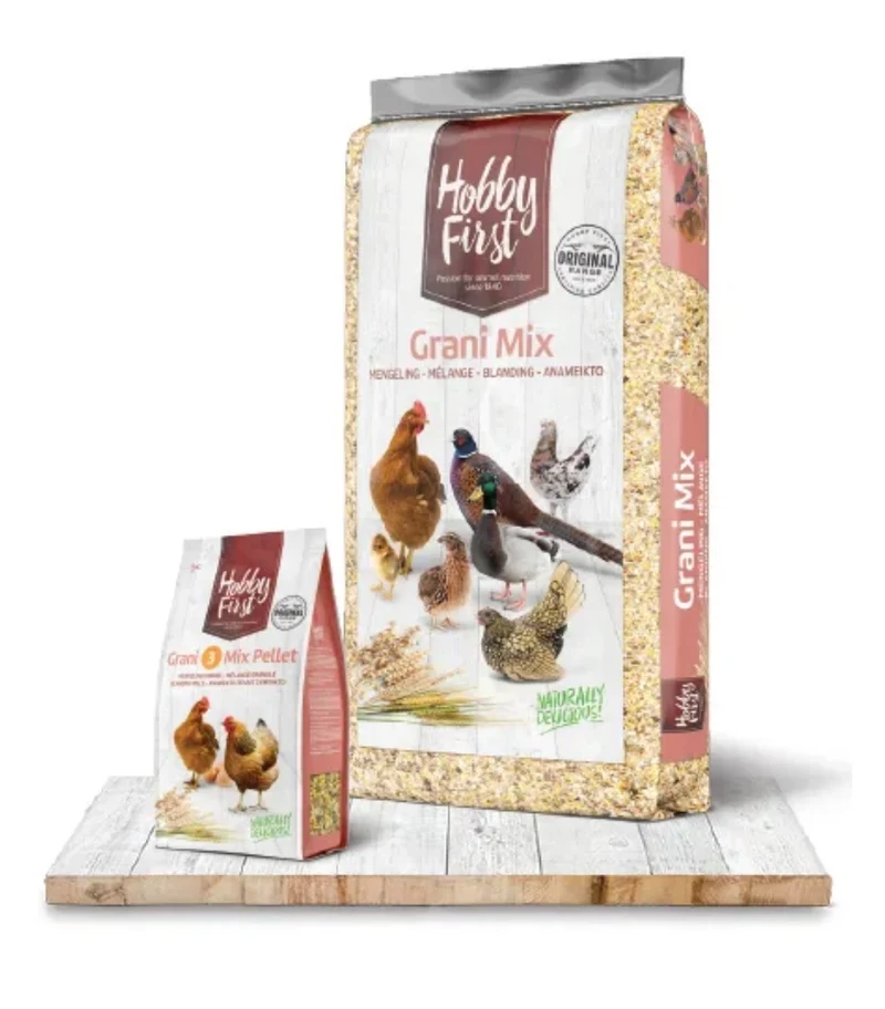 Grani 3 mix 20kg - Délicieux Mélange Avec Pellet De Pose HobbyFirst