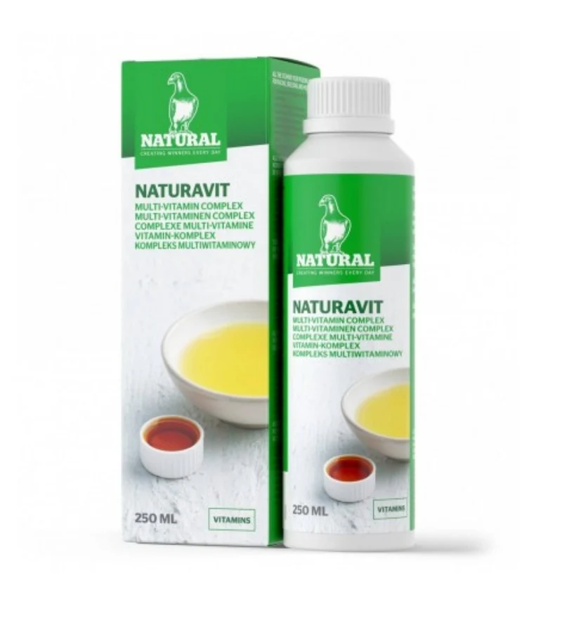 Naturavit Plus, ( Liquide multi-vitaminé ) 250ml - Naturel - Volailles et Pigeons