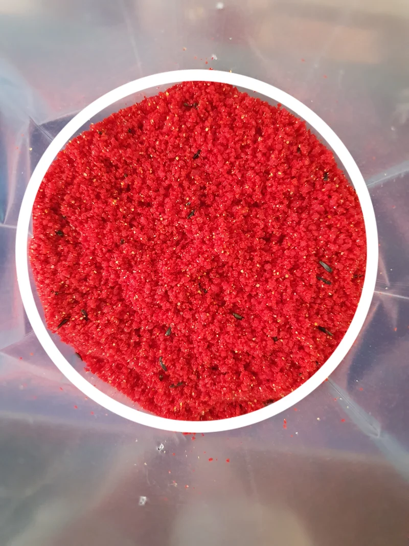 Nourriture aux œufs en vrac Redpast (bêta-carotène, canthaxanthine) 5 kg