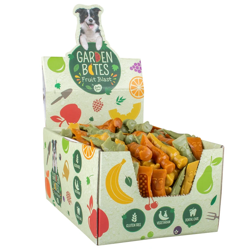 Garden Bites dentifrice tonya fruité Couleurs mélangées S- 7,8 cm 1 pc