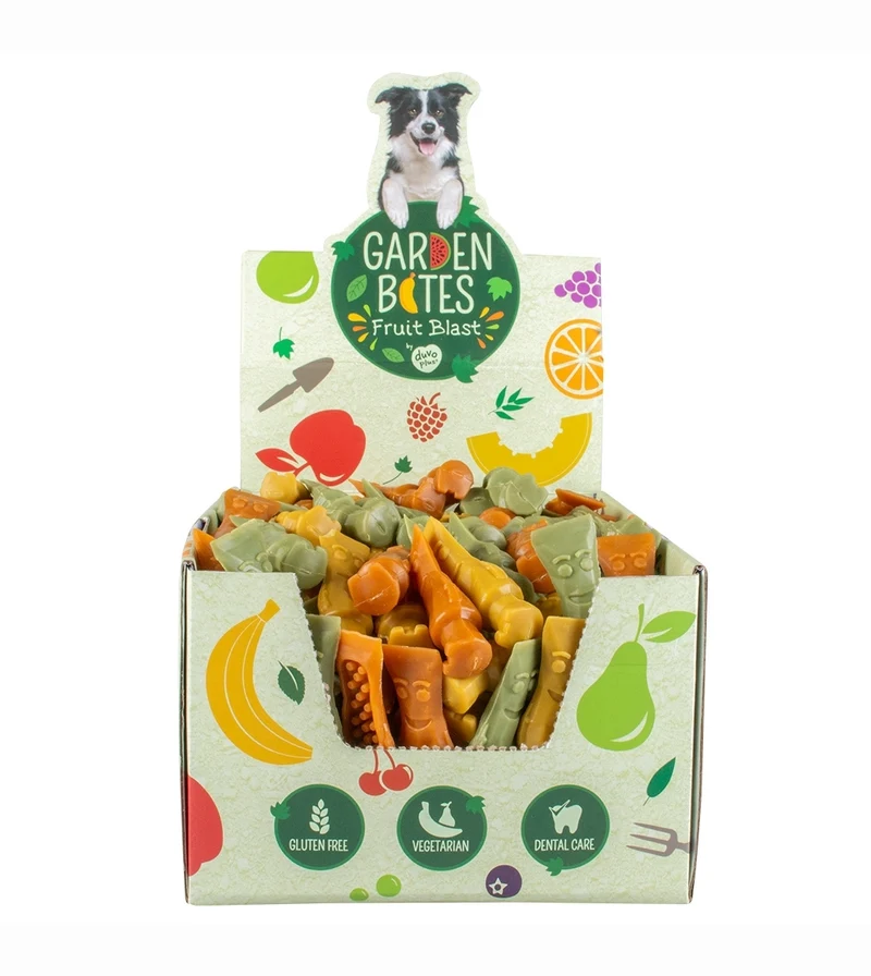 Garden Bites dentifrice tonya fruité Couleurs mélangées S- 7,8 cm 1 pc