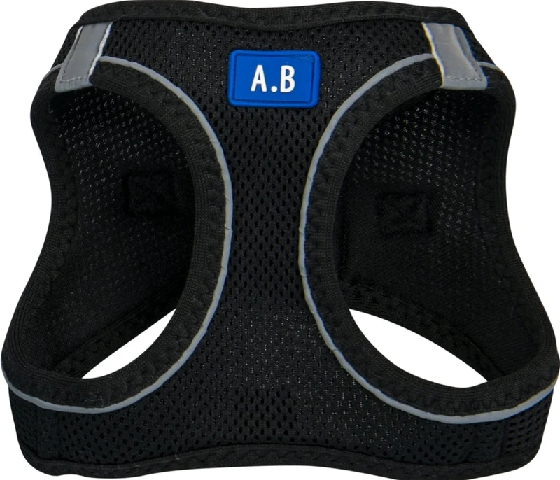 Animal Boulevard Air-Mesh Harnais Confort Noir 5 kg