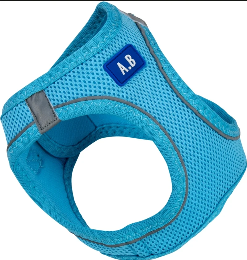Animal Boulevard Air-Mesh Comfort Harnais Bleu 3 kg