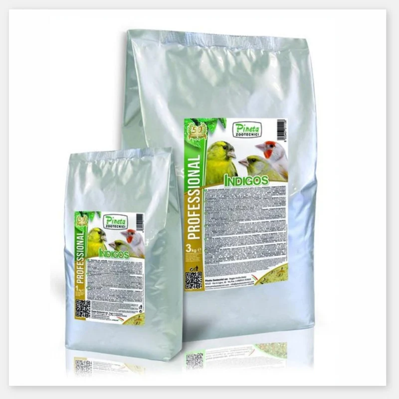Pâtée aux œufs Indigos - Chardonnerets et Tarins 1kg - Pineta Zootecnici
