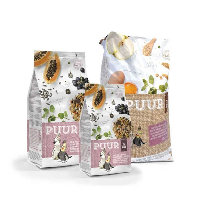 Pure Grande Perruche & Cacatoès 750 Grammes - Witte Molen