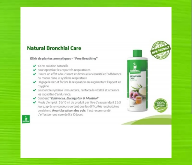 Soin bronchique 500ml - Naturel