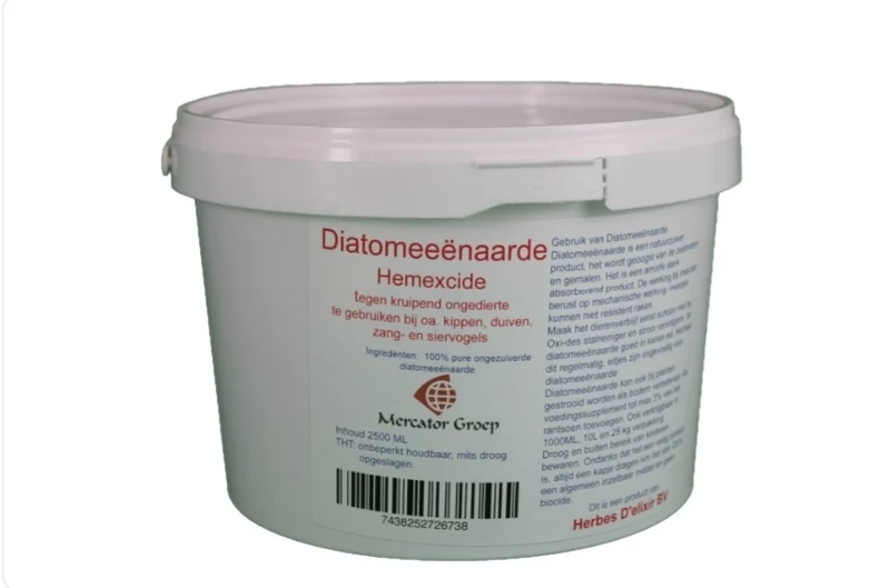Seau de Terre de Diatomées 2.5L Hemexcide