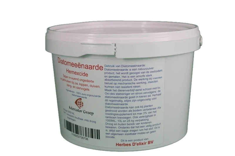 Seau de Terre de Diatomées 2.5L Hemexcide