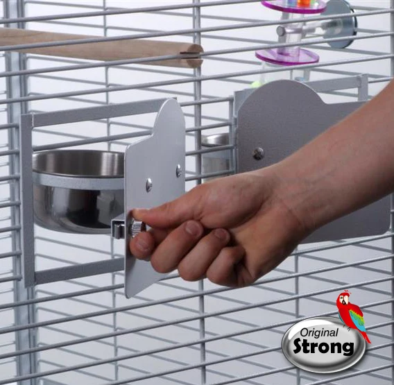 Cage pour perroquet blanc Vénus