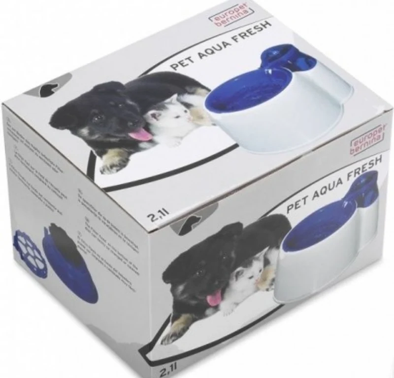 Fontaine A Eau Pour Chats Et Chiens Avec Led 2.1L