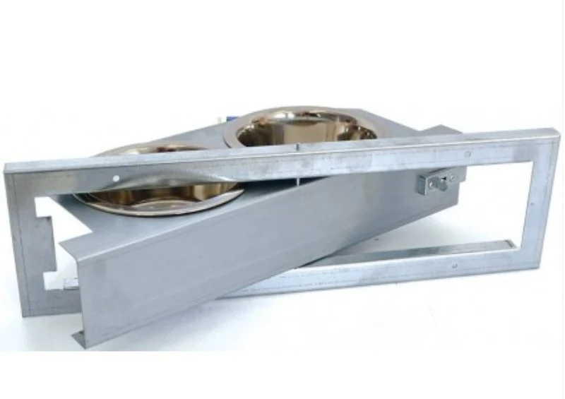 Bol en acier inoxydable pour plateau tournant Dia. 13cm