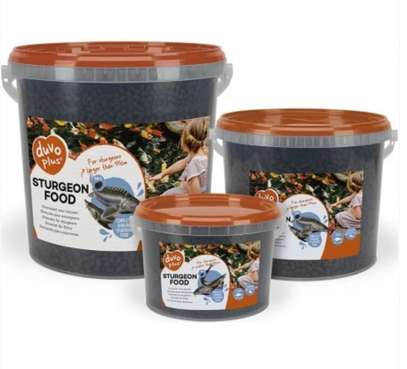Nourriture pour esturgeons 5L/6mm - Duvo+
