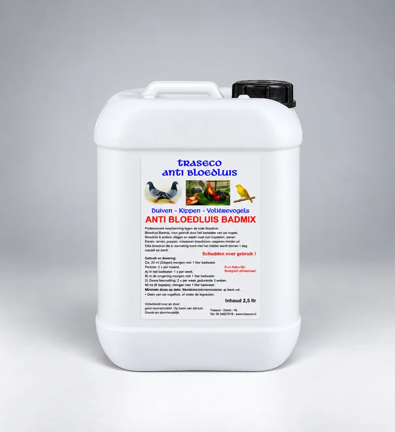 Mélange de Bain Anti Acariens Rouges 2,5L - Traseco