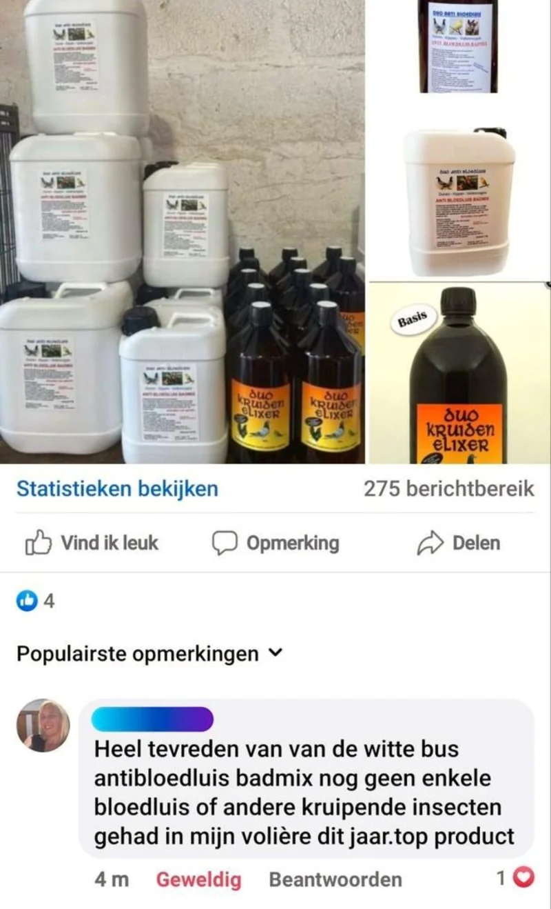 Mélange de Bain Anti Acariens Rouges 2,5L - Traseco