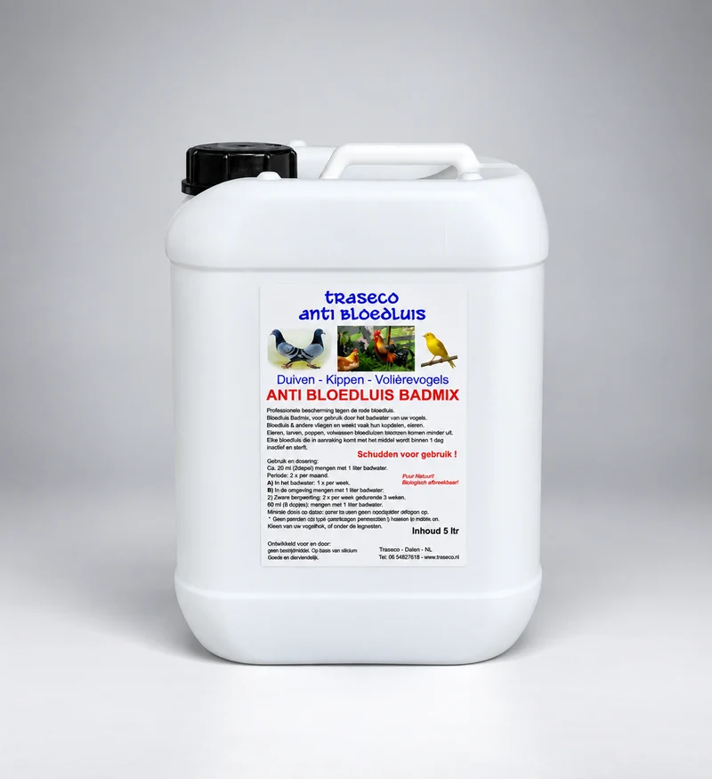 Mélange de Bain Anti Acariens Rouges 5L Traseco