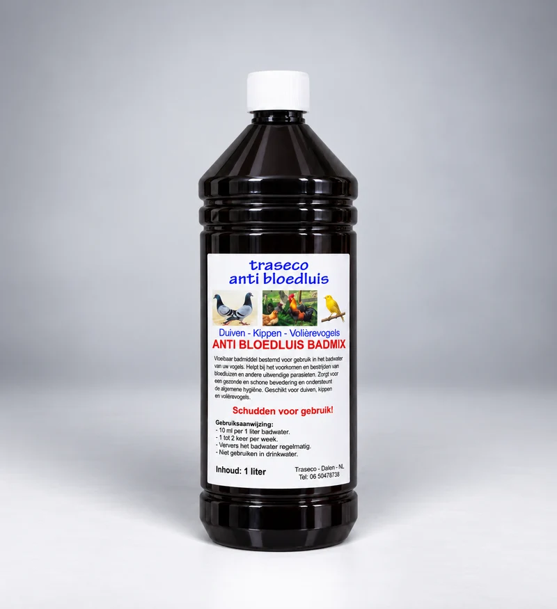 Mélange de Bain Anti Acariens Rouges 1L - Traseco