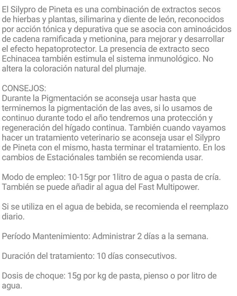 SilyPro 250 grammes ( Protecteur du foie ) - Pineta